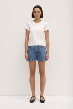 Load image into Gallery viewer, Assembly Label Lyla Cap Sleeve Tee - Antique White Hyde Boutique
