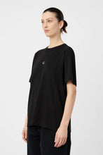 Load image into Gallery viewer, Camilla and Marc Lyra Logo Tee - Black Hyde Boutique
