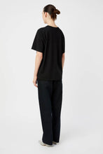 Load image into Gallery viewer, Camilla and Marc Lyra Logo Tee - Black Hyde Boutique

