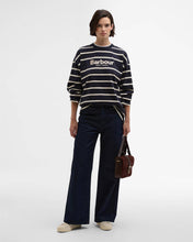 Load image into Gallery viewer, Barbour Maeve Top - Dark Navy/Ecru Stripe Hyde Boutique
