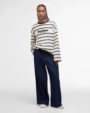 Load image into Gallery viewer, Barbour Maeve Top - Ecru/Dark Navy Stripe Hyde Boutique
