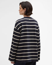 Load image into Gallery viewer, Barbour Maeve Top - Dark Navy/Ecru Stripe Hyde Boutique

