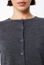 Load image into Gallery viewer, Mossman Maine Cardigan - Charcoal Hyde Boutique
