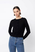 Load image into Gallery viewer, Mossman Maine Cardigan - Black Hyde Boutique
