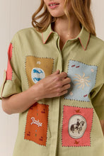 Load image into Gallery viewer, Palm Noosa Maya Shirt - Maya Tile Hyde Boutique
