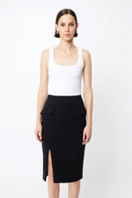 Load image into Gallery viewer, Mossman Melrose Pencil Skirt - Black Hyde Boutique
