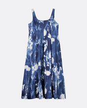 Load image into Gallery viewer, Kowtow Midnight Dress - Cyanotype Floral
