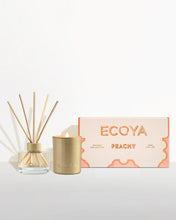 Load image into Gallery viewer, Ecoya Peachy Mini Gift Set - Holiday Collection  Hyde Boutique   
