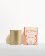 Load image into Gallery viewer, Ecoya Peachy Mini Goldie Candle - Holiday Collection  Hyde Boutique   
