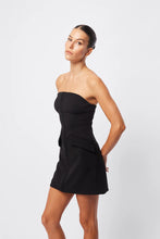 Load image into Gallery viewer, Mossman Linear Mini Dress - Black  Hyde Boutique   
