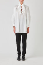 Load image into Gallery viewer, Rory William Docherty Multi Tie Painters Shirt - Ivory  Hyde Boutique   
