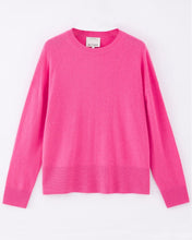 Load image into Gallery viewer, Aleger N.20 Cashmere Blend Oversized Crew - Pink Flash Hyde Boutique
