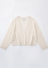 Load image into Gallery viewer, Aleger N.275 Cashmere Featherweight Cardigan - Pearl Shell Hyde Boutique
