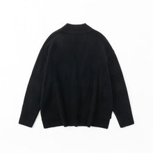 Load image into Gallery viewer, Aleger N.99 Cashmere Blend Oversized Cardigan - Black Arriving March Hyde Boutique
