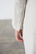 Load image into Gallery viewer, Laing Linen Blazer - Natural  Hyde Boutique   
