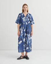 Load image into Gallery viewer, Kowtow Nigella Dress - Cyanotype Floral
