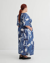 Load image into Gallery viewer, Kowtow Nigella Dress - Cyanotype Floral
