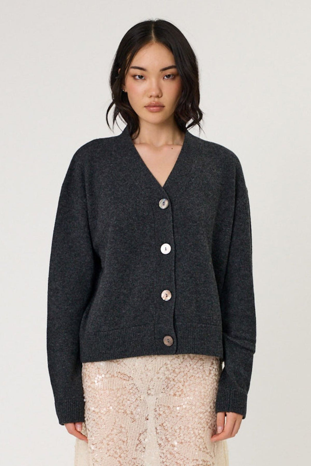 Remain Noa Cardigan - Slate Arriving Second Week May Hyde Boutique