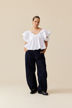 Load image into Gallery viewer, Ruby Noni Ruffle Top - White Hyde Boutique
