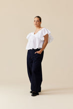 Load image into Gallery viewer, Ruby Noni Ruffle Top - White Hyde Boutique
