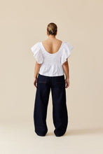 Load image into Gallery viewer, Ruby Noni Ruffle Top - White Hyde Boutique
