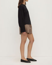 Load image into Gallery viewer, Assembly Label Micha Poplin Short - Dark Sand Hyde Boutique
