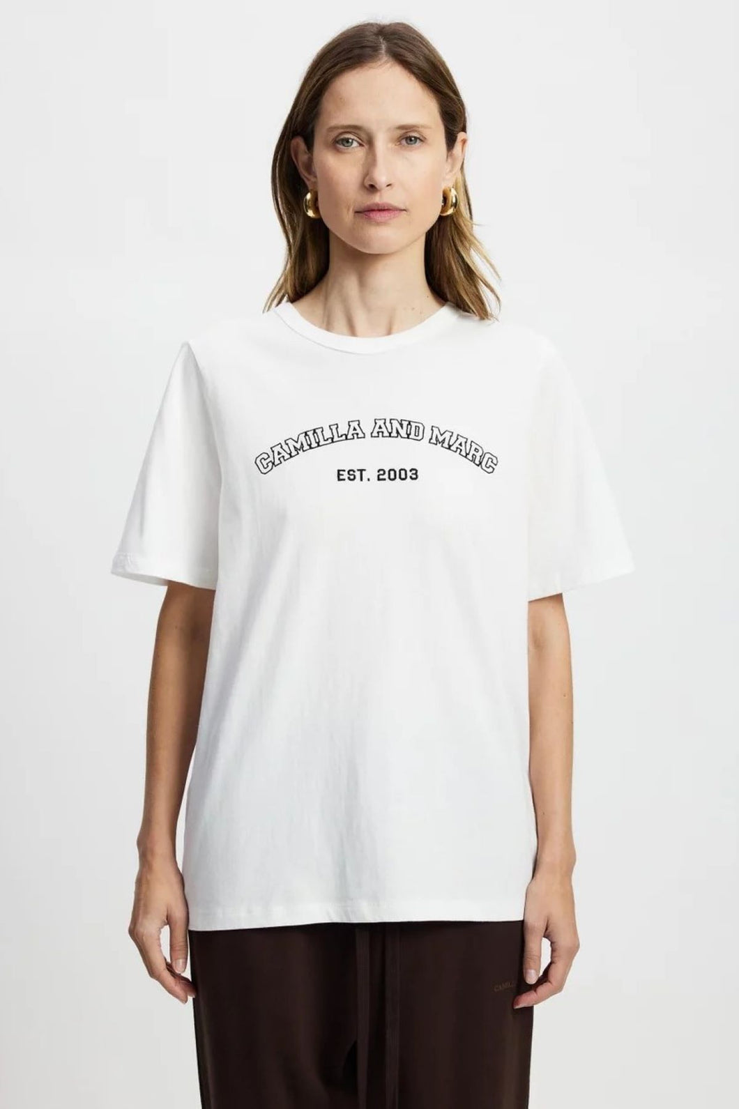 Camilla and Marc Odessa Graphic Tee - Soft White Hyde Boutique
