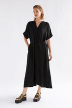 Load image into Gallery viewer, Elk Omia Shirtdress - Black Hyde Boutique

