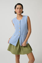 Load image into Gallery viewer, ONTE Helena Gilet - Blue Hyde Boutique
