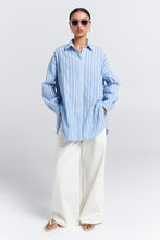 Load image into Gallery viewer, Karen Walker Oversized Walker Shirt - Blue Hyde Boutique

