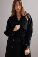 Load image into Gallery viewer, Caitlin Crisp Paddington Coat - Black Hyde Boutique
