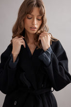 Load image into Gallery viewer, Caitlin Crisp Paddington Coat - Black Hyde Boutique
