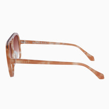 Load image into Gallery viewer, Valley Eyewear Bang Bang Pastel Tort w. Gold Metal / Dark Orange Gradient Lens Hyde Boutique
