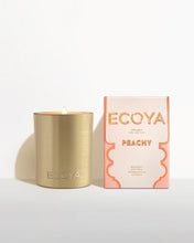 Load image into Gallery viewer, Ecoya Peachy Goldie Candle - Holiday Collection  Hyde Boutique   
