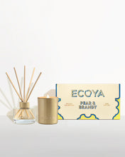 Load image into Gallery viewer, Ecoya Pear &amp; Brandy Mini Gift Set - Holiday Collection  Hyde Boutique   
