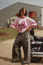 Load image into Gallery viewer, Sabbi The Very Oversized Love Revolution Tee - Pink  Hyde Boutique   
