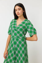Load image into Gallery viewer, Sylvester by Kate Sylvester Plaid Dress - Green  Hyde Boutique   
