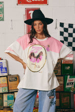 Load image into Gallery viewer, Sabbi Boyfriend Fit Pony Club Tee - Pink Hyde Boutique
