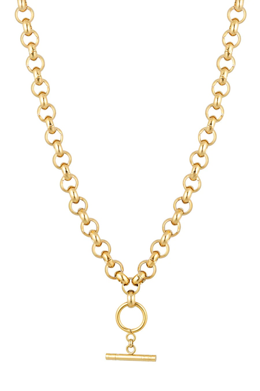 Porter Chunky Belcher Fob Chain - Gold  Hyde Boutique   