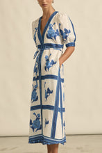 Load image into Gallery viewer, Zoe Kratzmann Portrait Dress - Azure Collage Hyde Boutique
