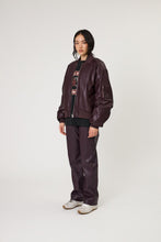 Load image into Gallery viewer, Remain Presley Bomber Jacket - Merlot Hyde Boutique
