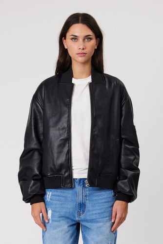 Remain Presley Bomber Jacket - Black Hyde Boutique