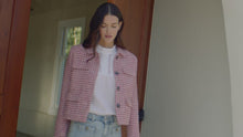 Load and play video in Gallery viewer, Zoe Kratzmann Adjoin Jacket - Rose Boucle Hyde Boutique
