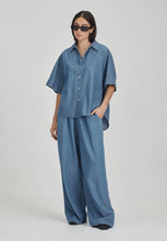 Load image into Gallery viewer, Commoners Pull On Pants - Chambray  Hyde Boutique   
