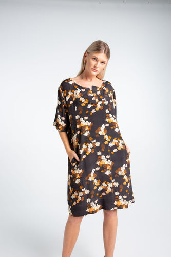 Nyne Vision Dress - Flora Print  Hyde Boutique   