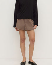 Load image into Gallery viewer, Assembly Label Micha Poplin Short - Dark Sand Hyde Boutique
