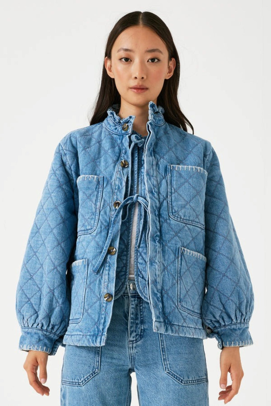 Seventy & Mochi Quilted Pablo Jacket - Rodeo Hyde Boutique