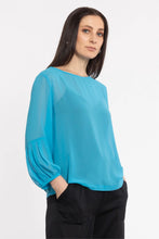 Load image into Gallery viewer, Repertoire Rachael Top - Turquoise  Hyde Boutique   
