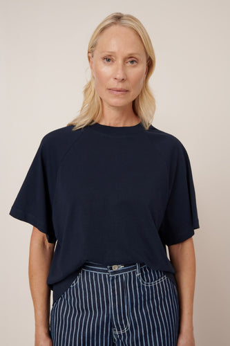 Kowtow Raglan Tee - Navy Hyde Boutique