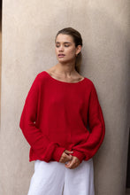 Load image into Gallery viewer, BLAK the Label Close Sweater - Red  Hyde Boutique   
